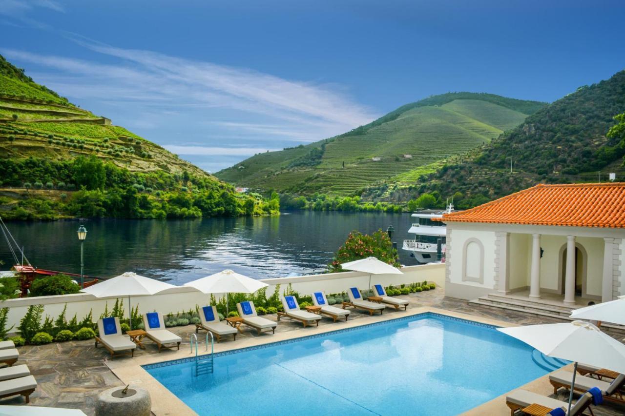 The Vintage House - Douro Hotel Pinhao Bagian luar foto The view of the Douro River from the hotel
